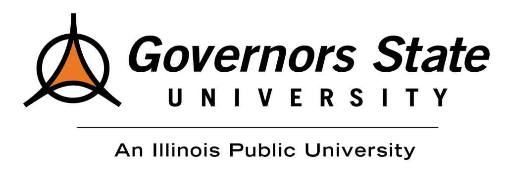 Governors State University logo with text: An Illinois Public University.