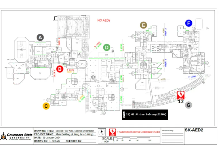 Main Campus 2nd Floor AED