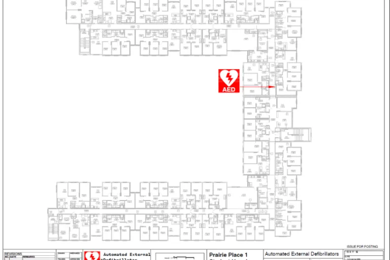 Prairie Place 3rd Floor AED